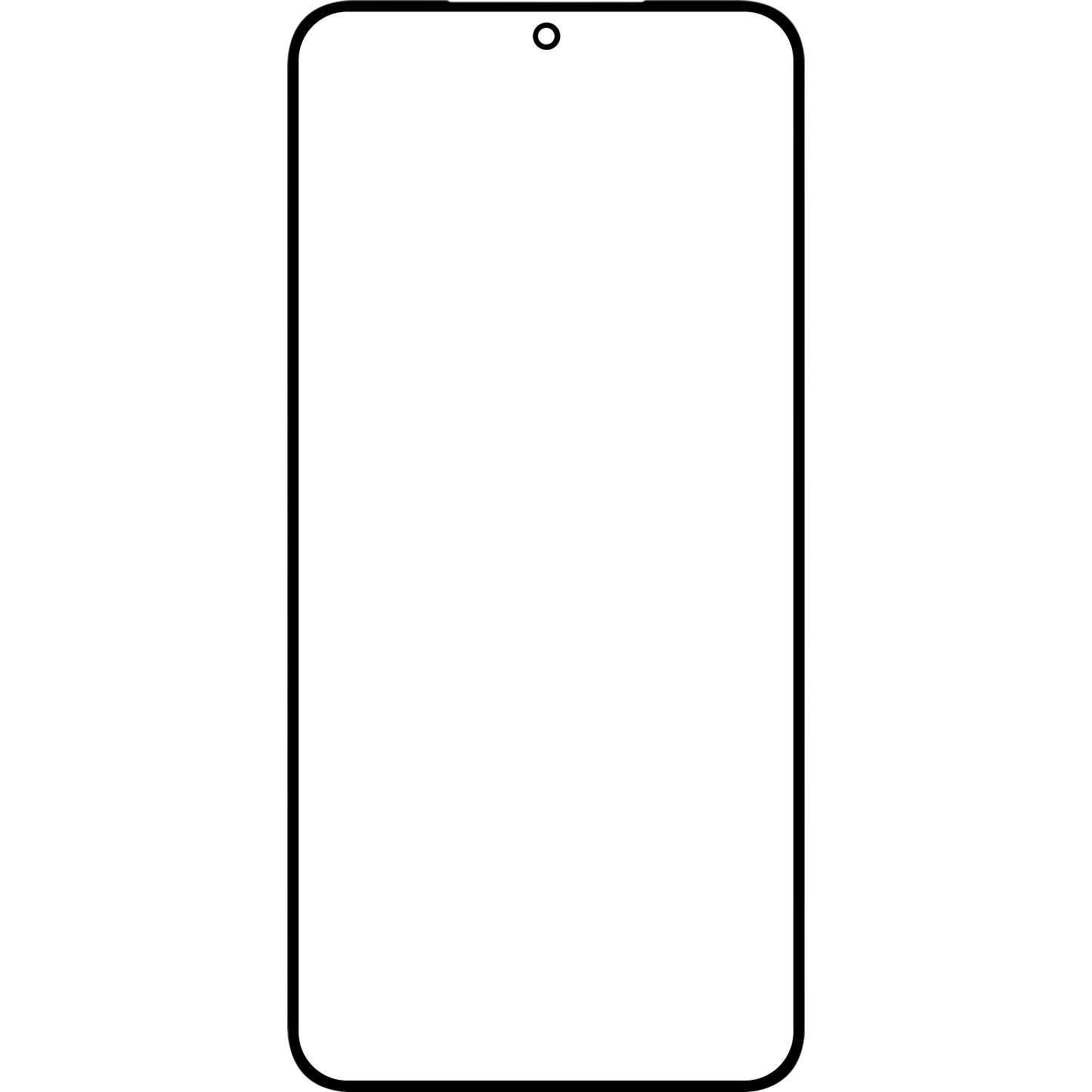 Screen Glass + OCA Forward Shield for Samsung Galaxy S22 5G S901, Black
