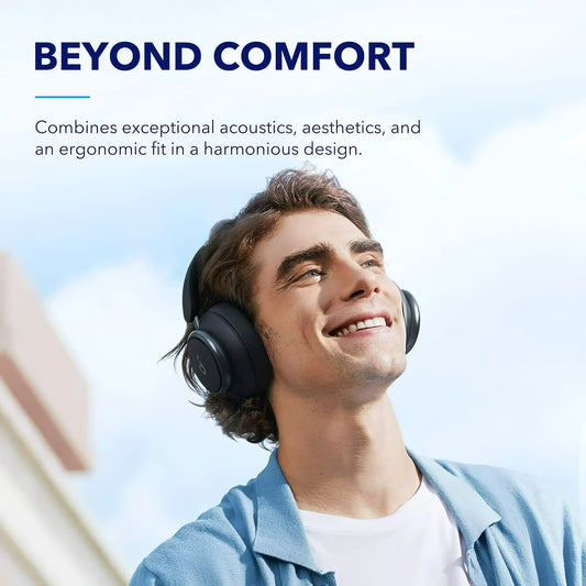 Bluetooth Handsfree Anker SoundCore Space Q45, Multipoint, A2DP, ANC, Black A3040G11