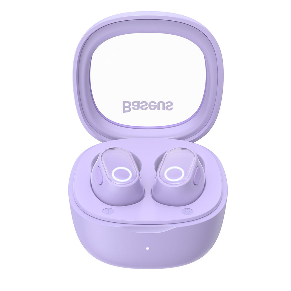 Handsfree Bluetooth Baseus Bowie WM02, TWS, Purple NGTW370205