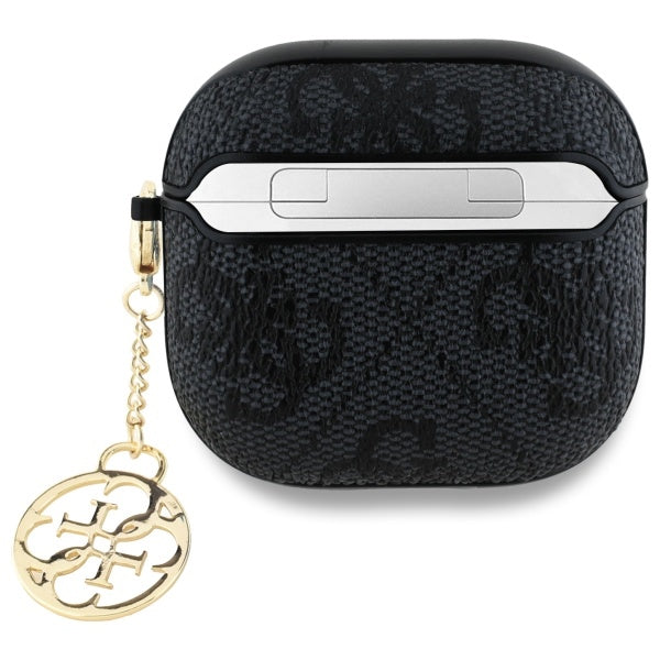 Guess 4G Charm Case for Apple AirPods 4, Black