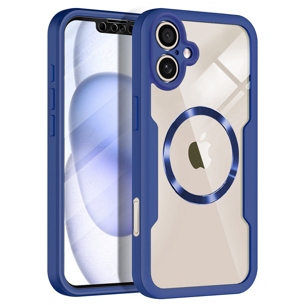 MagSafe Case for Apple iPhone 17, Techsuit, ColorVerse 360, Blue