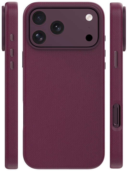 MagSafe Case for Apple iPhone 18 Pro Max / 17 Pro Max, Etteri, Elegant Mag, Burgundy