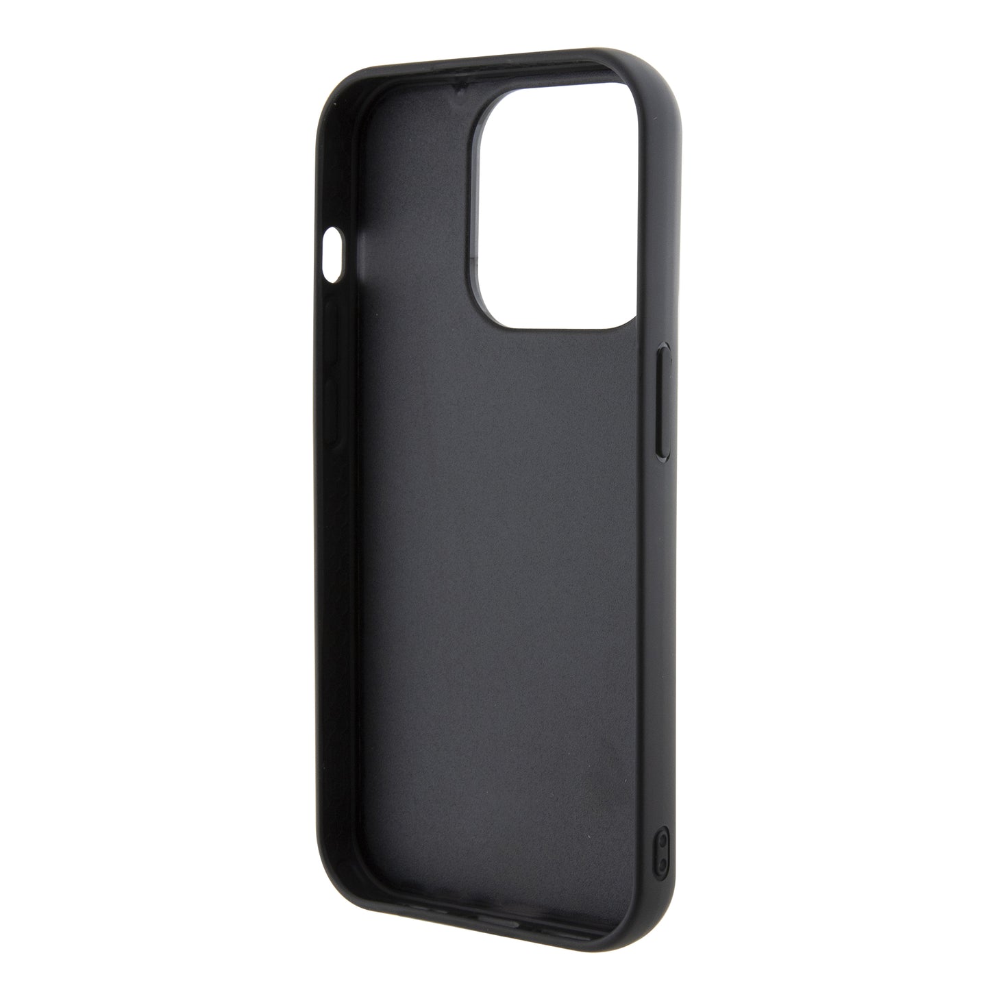 MagSafe Case for Apple iPhone 15 Pro, Karl Lagerfeld, Saffiano Gripstand Karl & Choupette, Black