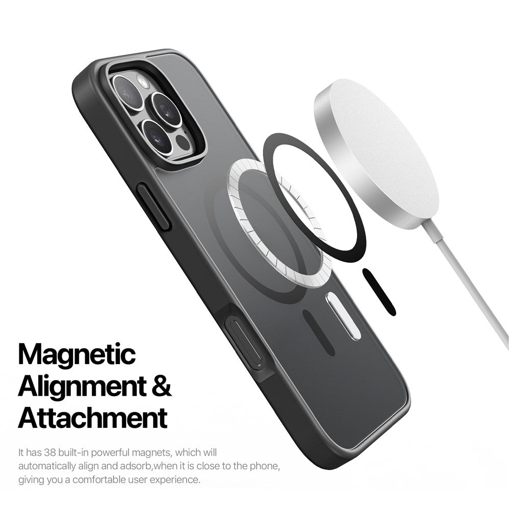 MagSafe Case for Apple iPhone 16 Pro Max, DUX DUCIS, Yind, Black
