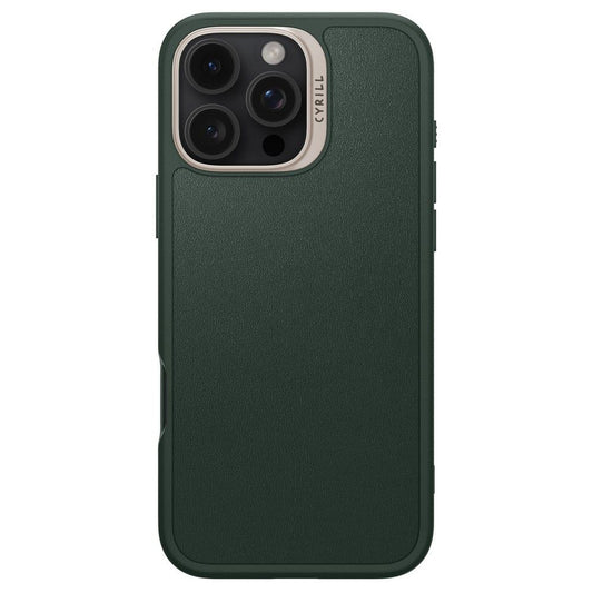 MagSafe Case for Apple iPhone 16 Pro Max, Spigen, Cyrill Kajuk, Satin Green ACS08398