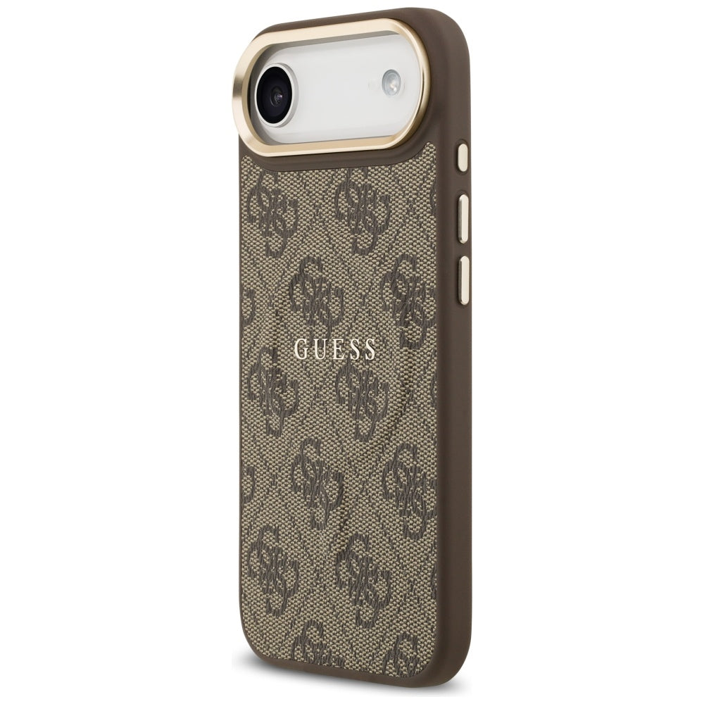 MagSafe Case for Apple iPhone 17 Air, Guess, 4G Classic, Brown