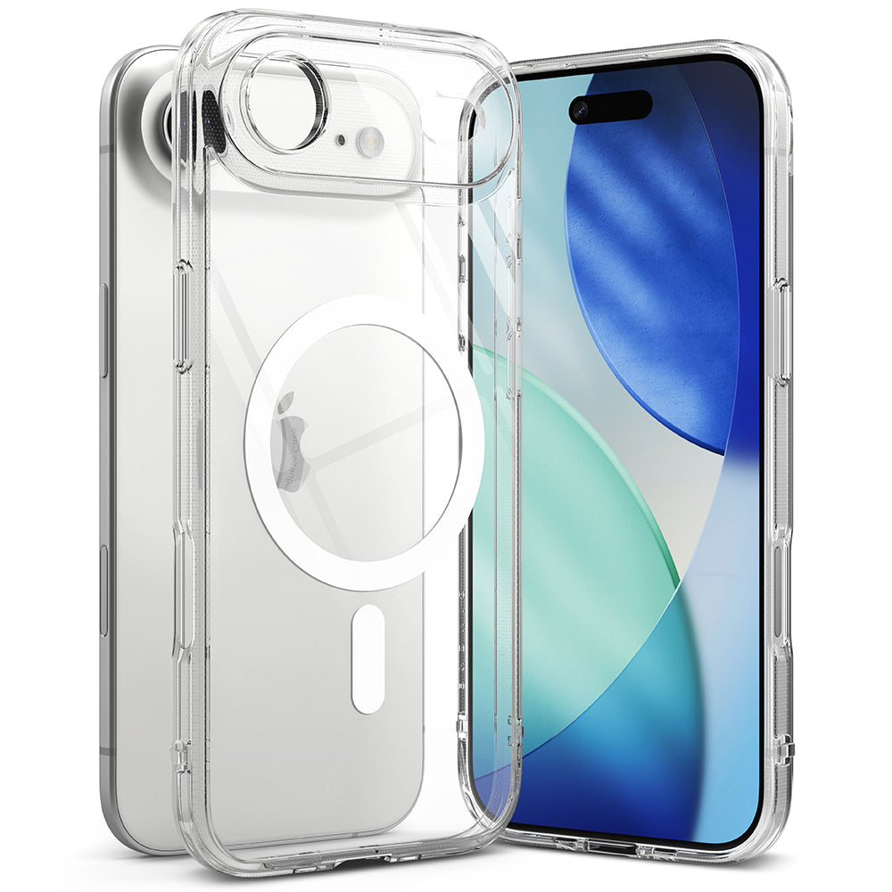 MagSafe Case for Apple iPhone 17 Air, Ringke, Fusion, Transparent