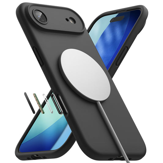 MagSafe Case for Apple iPhone 17 Air, Ringke, Silicone, Black