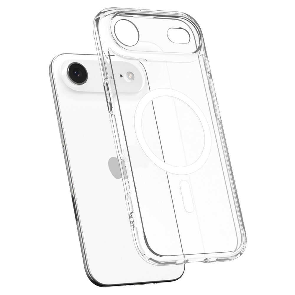 MagSafe Case for Apple iPhone 17 Air, Spigen, Ultra Hybrid, Transparent White ACS10313