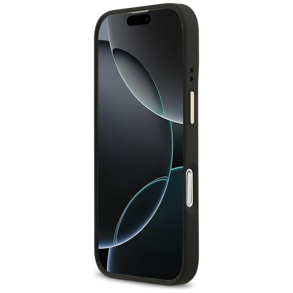 MagSafe Case for Apple iPhone 17, Guess, 4G Stripe, Black