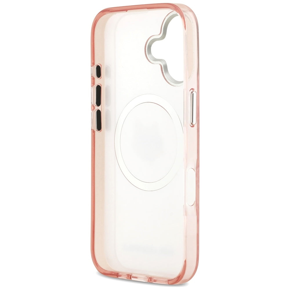 MagSafe Case for Apple iPhone 17, Karl Lagerfeld, IML Choupette's Head, Pink