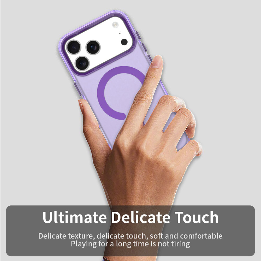 MagSafe Case for Apple iPhone 17 Pro Max, Techsuit, CandyCase, Purple