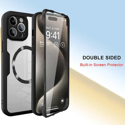 MagSafe Case for Apple iPhone 17 Pro Max, Techsuit, ColorVerse 360, Pink