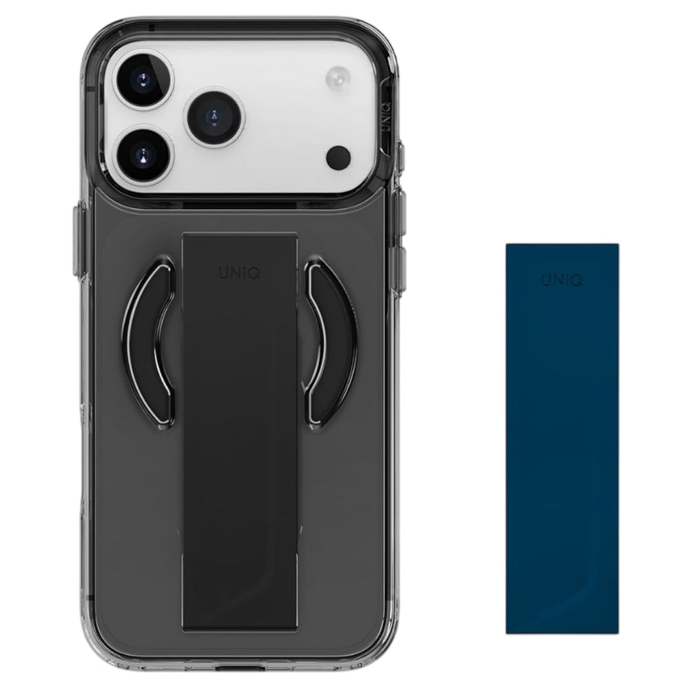 MagSafe Case for Apple iPhone 17 Pro Max, UNIQ, Heldro Air MagClick, Black