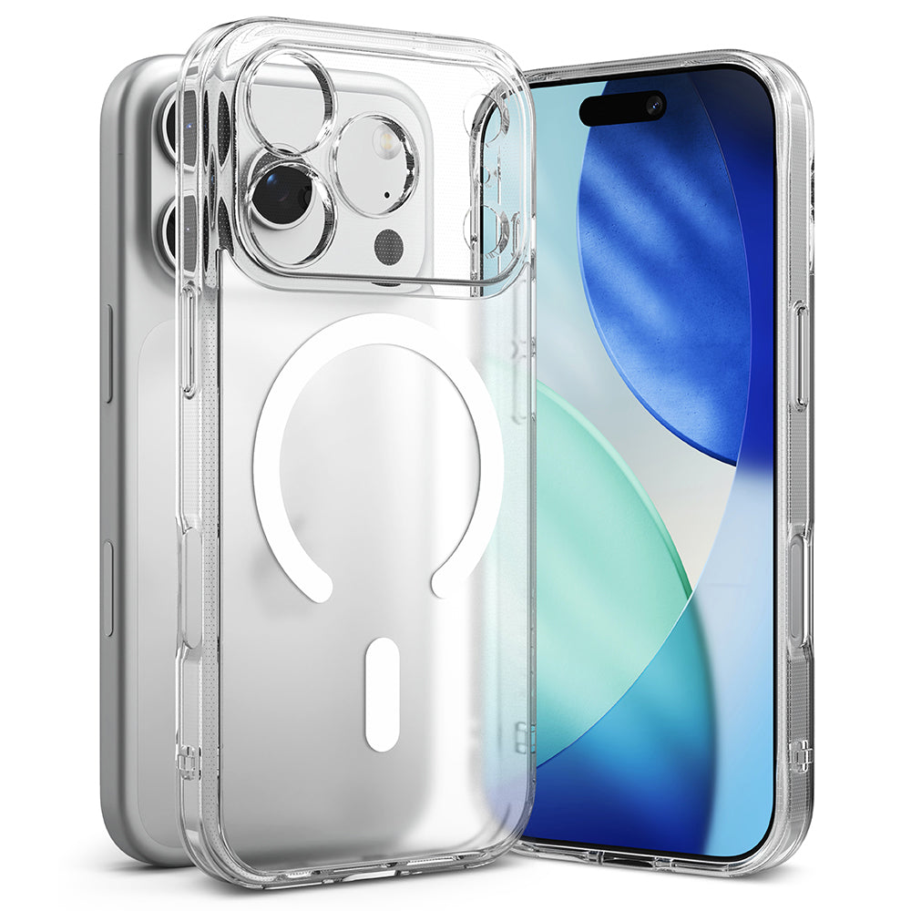 MagSafe Case for Apple iPhone 17 Pro, Ringke, Fusion, Matte Transparent
