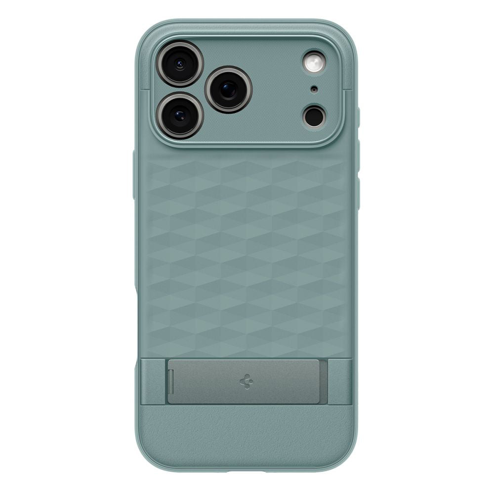 MagSafe Case for Apple iPhone 17 Pro, Spigen, Caseology Parallax S, Green