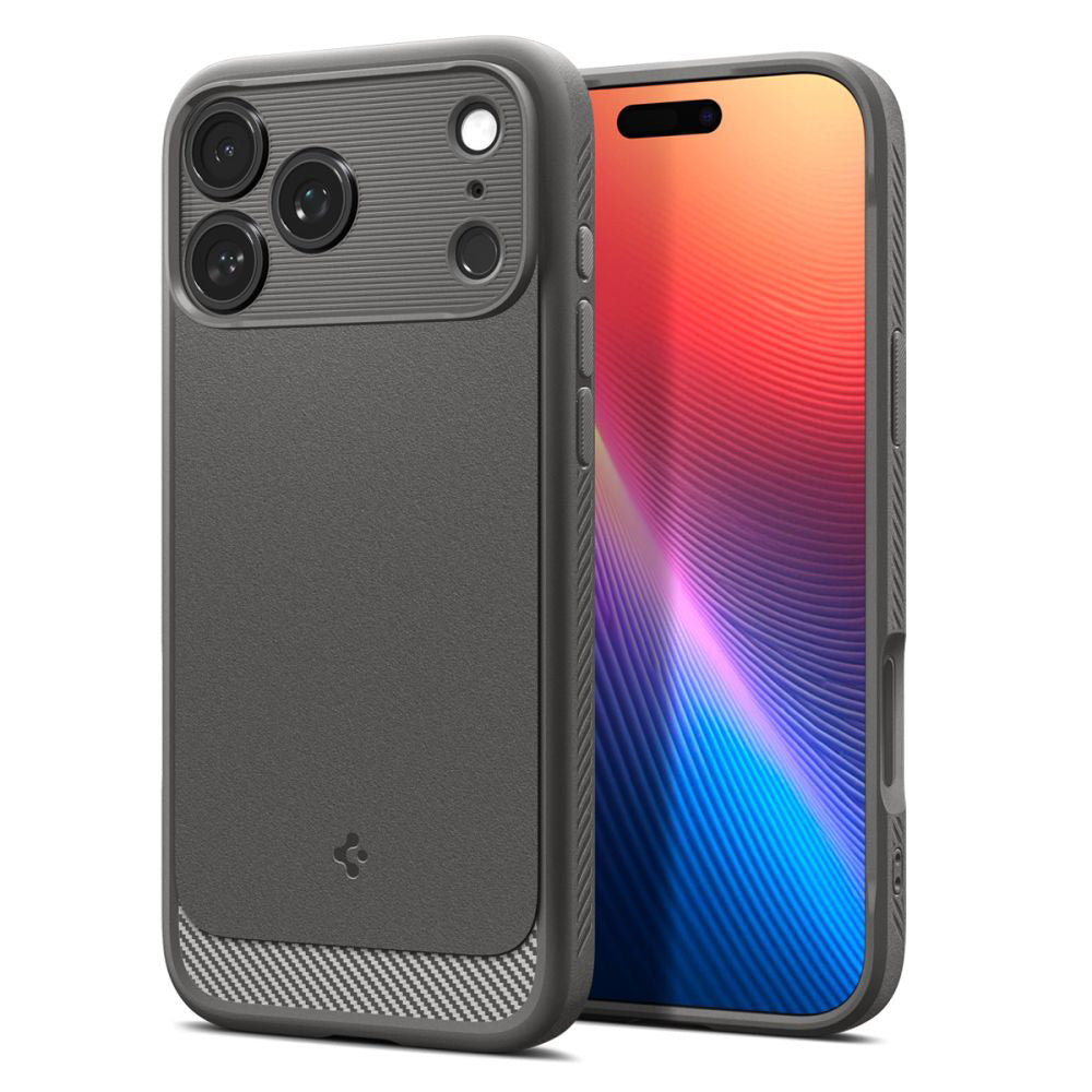 MagSafe Case for Apple iPhone 17 Pro, Spigen, Rugged Armor, Gray ACS10330