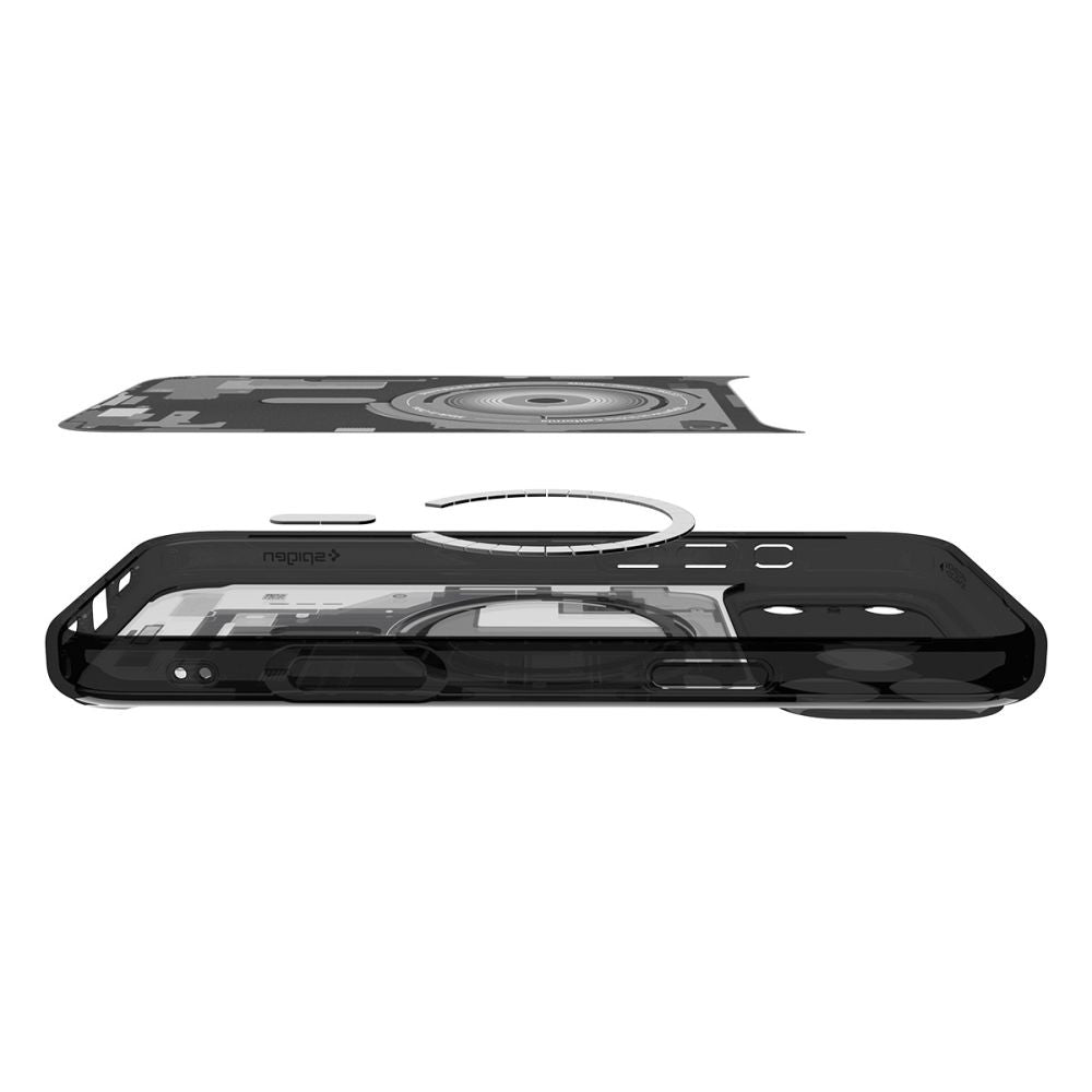 MagSafe Case for Apple iPhone 17 Pro, Spigen, Ultra Hybrid Zero One, Black ACS10353