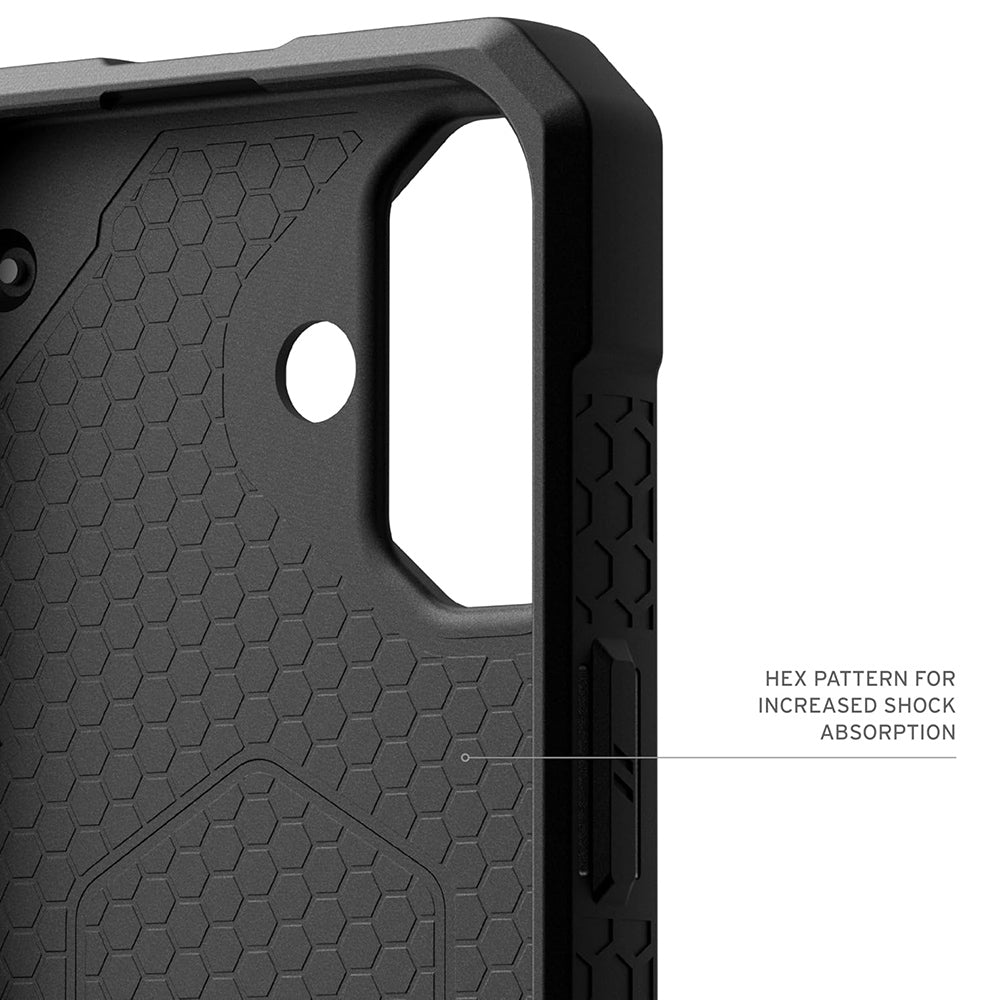 MagSafe Case for Apple iPhone 17 Pro, Urban Armor Gear, Monarch Pro Carbon, Black