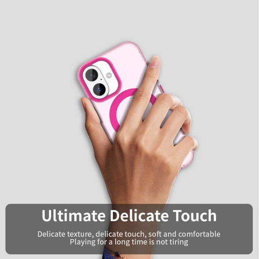 MagSafe Case for Apple iPhone 17, Techsuit, CandyCase, Pink