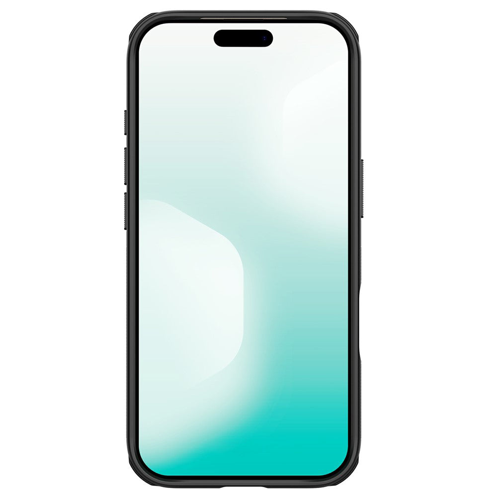 MagSafe Case for Apple iPhone 18 Pro Max / 17 Pro Max, Nillkin, Super Shield Pro, Black Satin Transparent