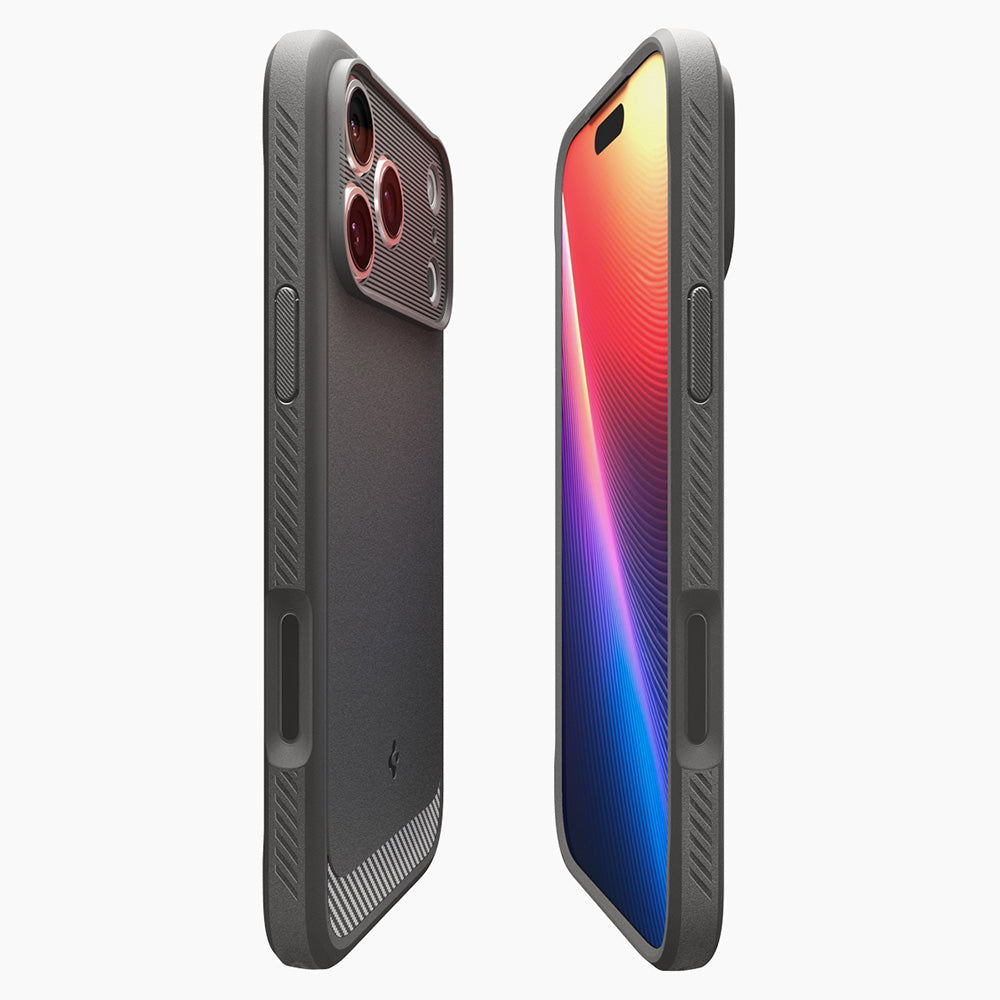 MagSafe Case for Apple iPhone 18 Pro Max / 17 Pro Max, Spigen, Rugged Armor, Gray ACS12110