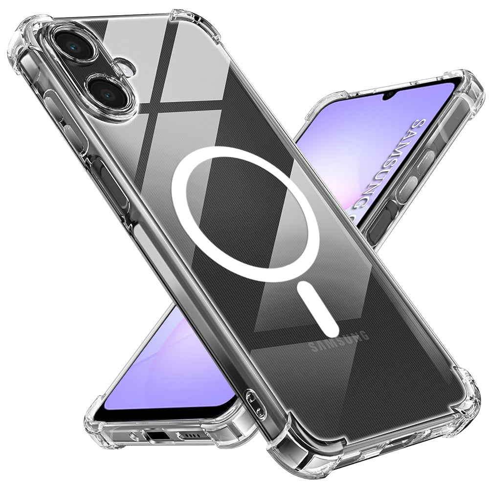 MagSafe Case for Samsung Galaxy A07 4G A075, Techsuit, Shockproof, Transparent