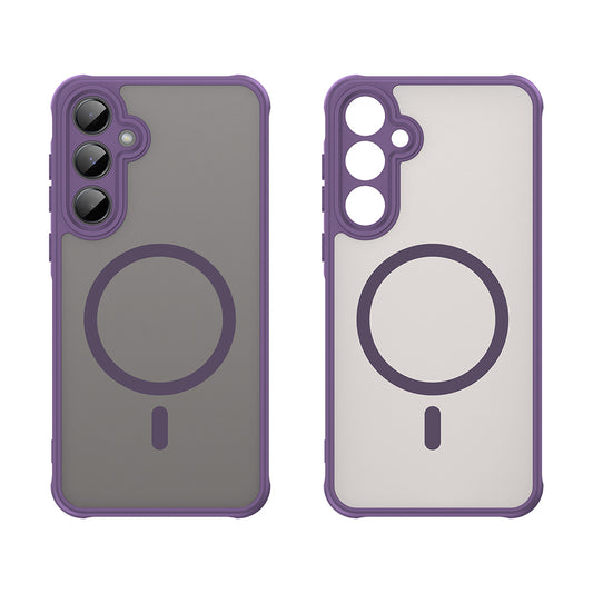MagSafe Case for Samsung Galaxy A35 5G A356, Techsuit, HaloFrost II, Purple