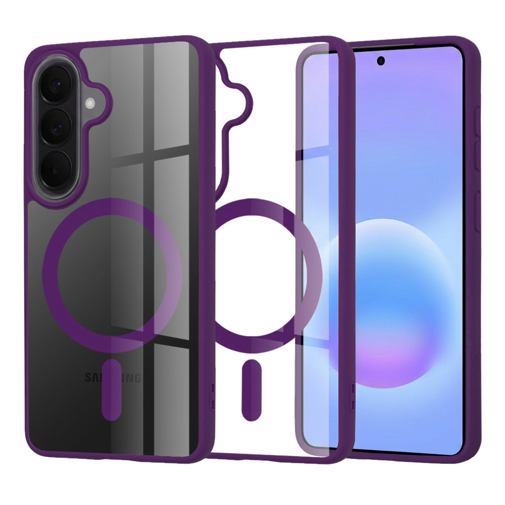 MagSafe Case for Samsung Galaxy A57 5G, Techsuit, Pro, Purple