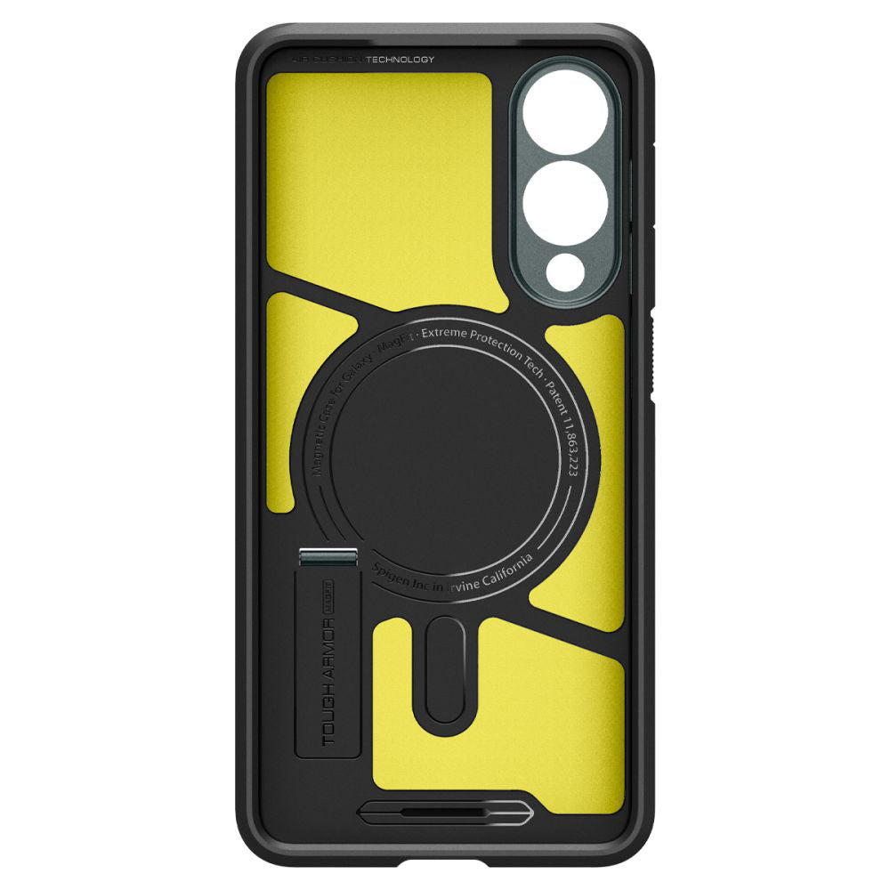 MagSafe Case for Samsung Galaxy S25 Edge S937, Spigen, Tough Armor, Green ACS09424