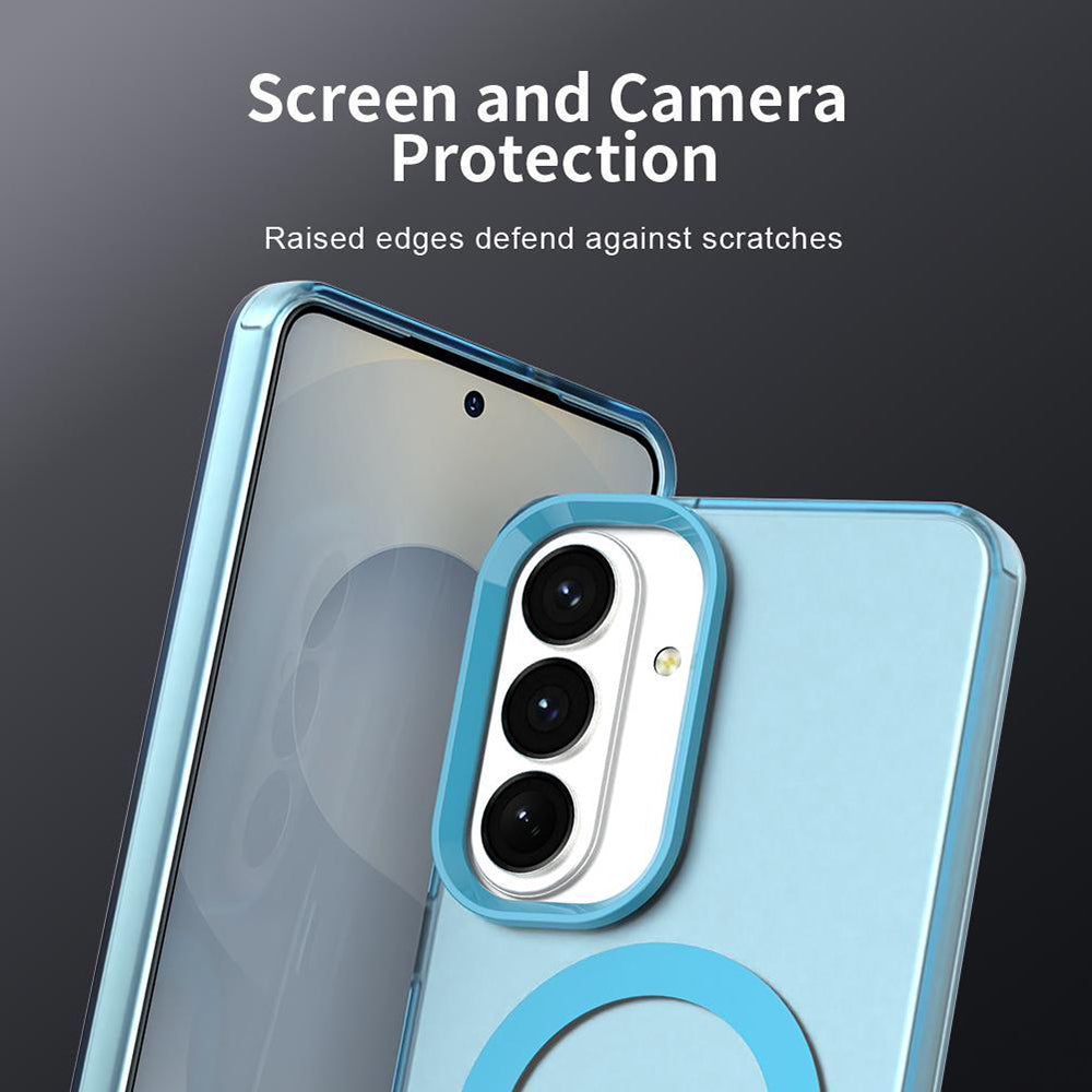 MagSafe Case for Samsung Galaxy S26 FE S741, Techsuit, CandyCase, Blue