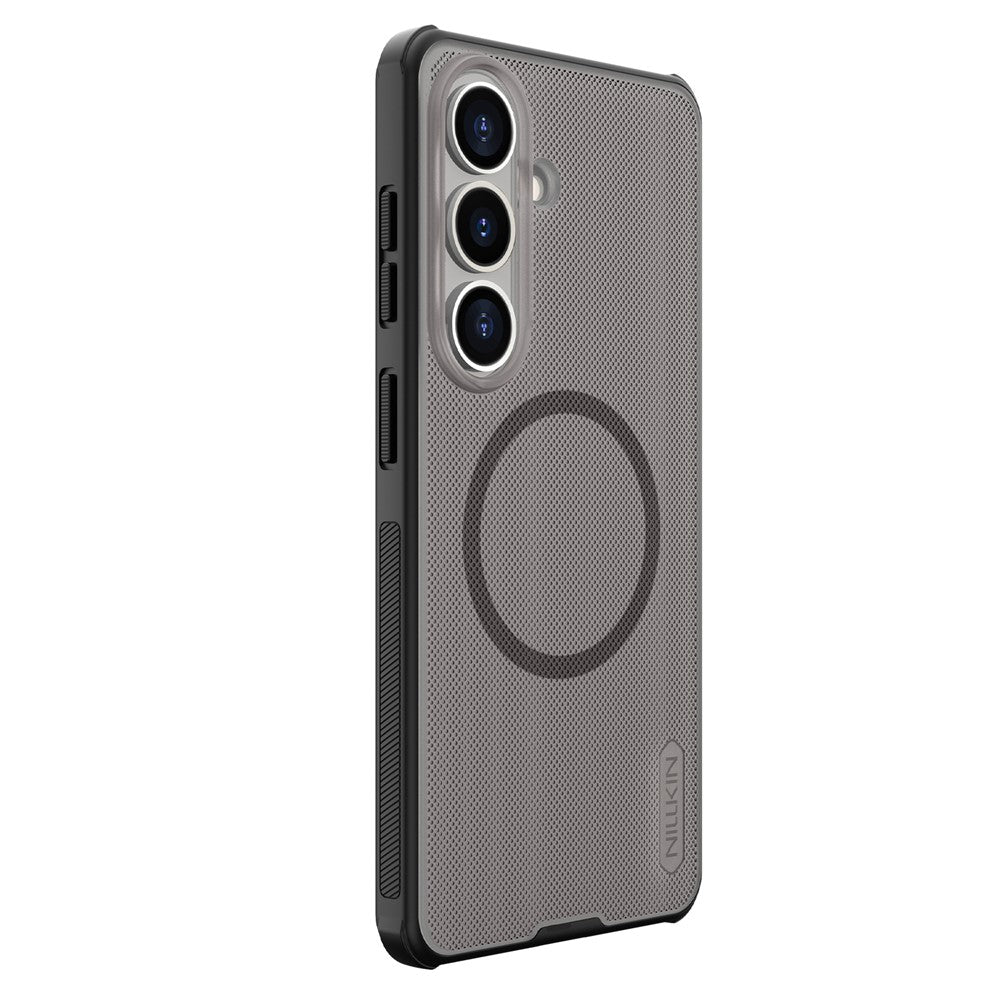 MagSafe Case for Samsung Galaxy S26 Plus S947, Nillkin, Super Shield Pro, Black Satin Transparent