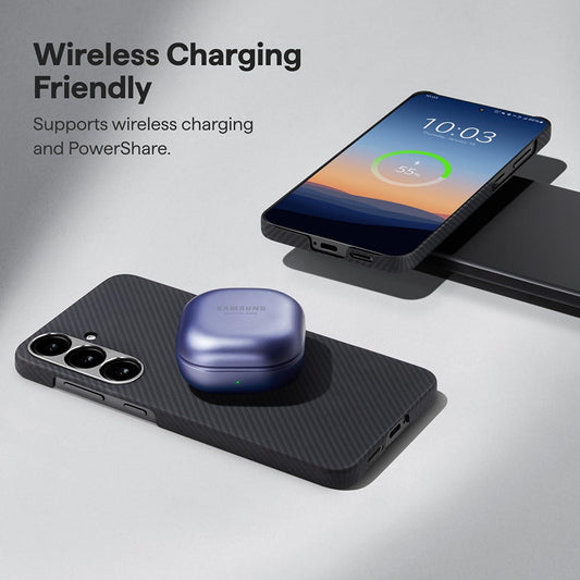 MagSafe Case for Samsung Galaxy S26 Ultra, Techsuit, Aramid Fiber, Black