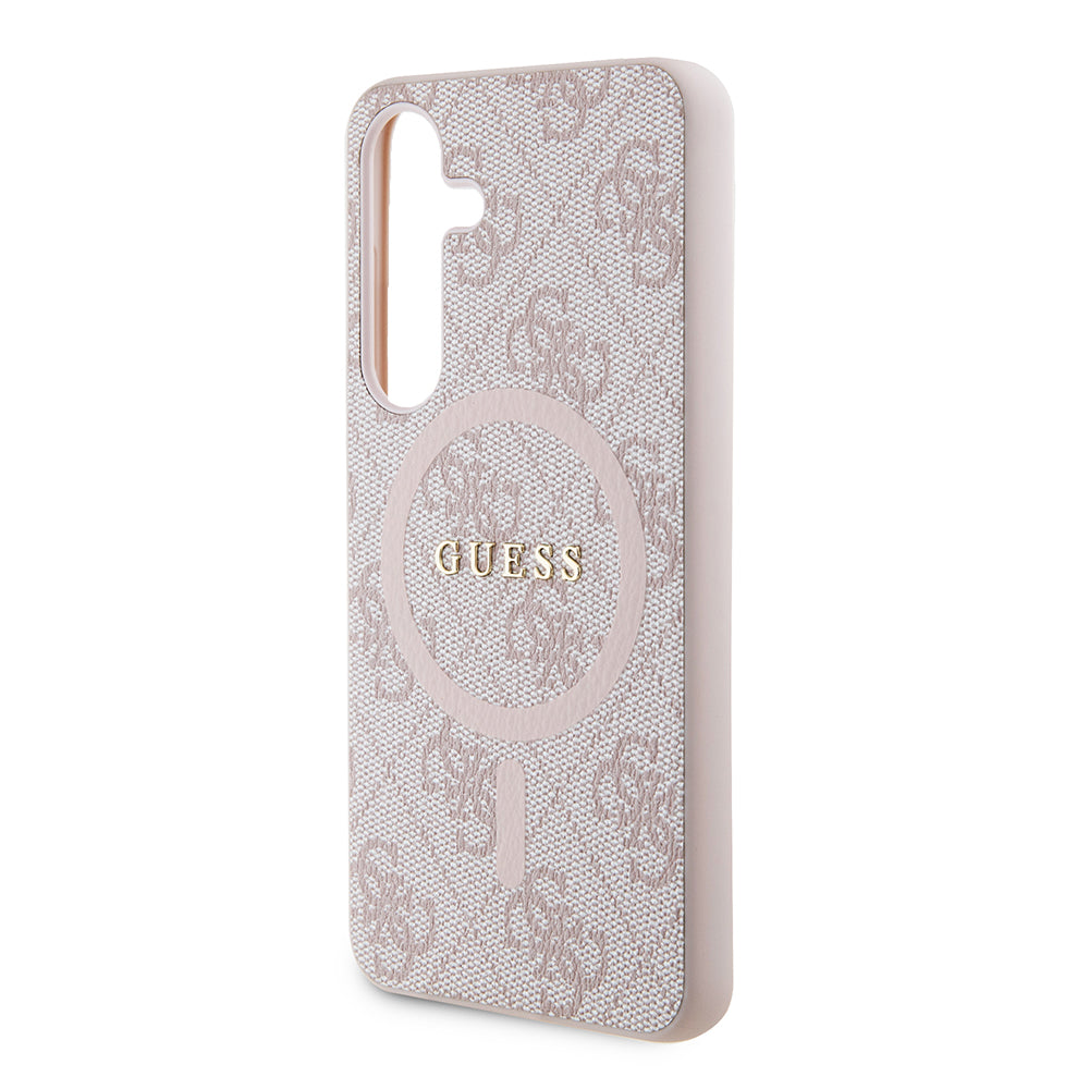MagSafe Case for Samsung Galaxy Z Flip7 F766, Guess, 4G Collection, Pink