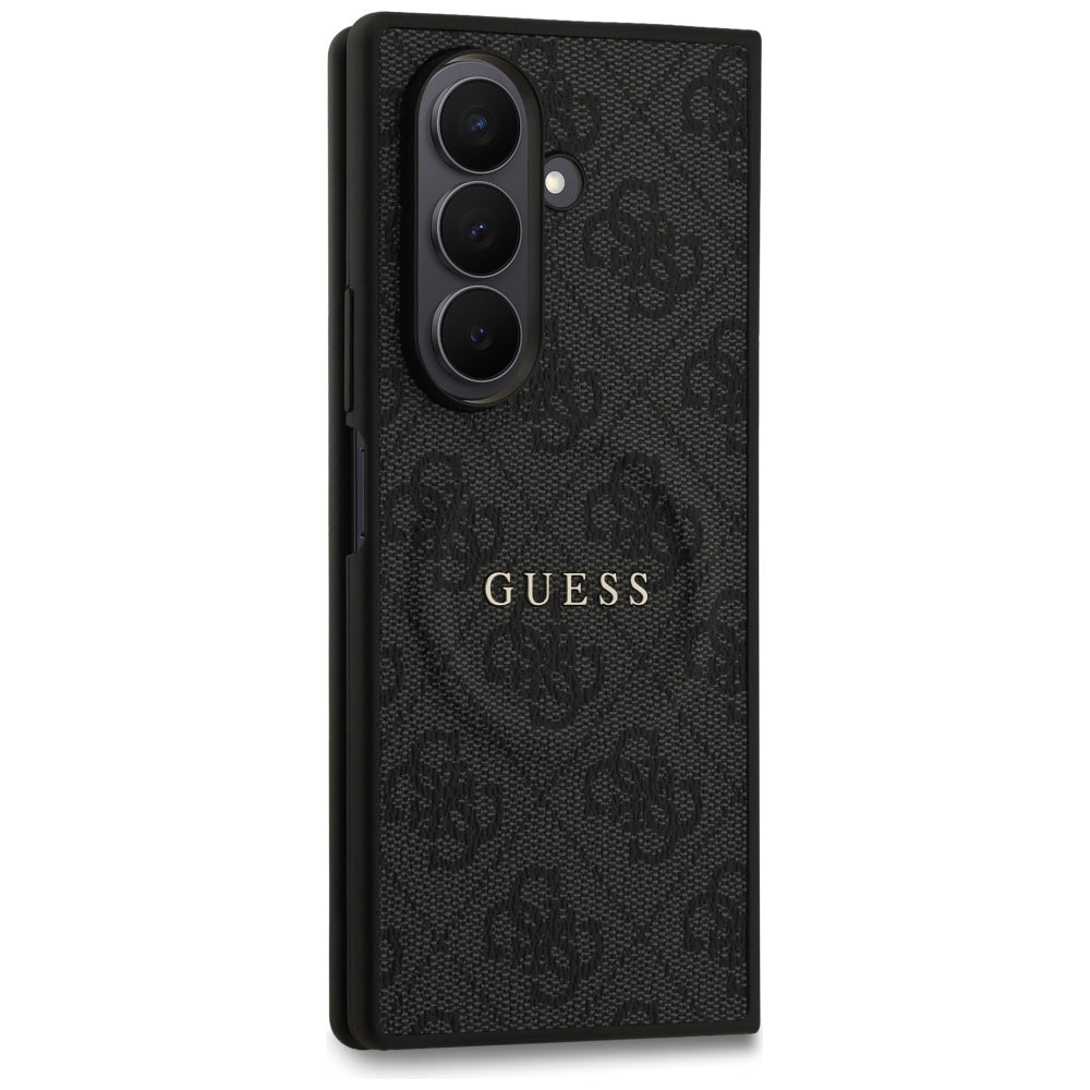 MagSafe Case for Samsung Galaxy Z Fold7 F966, Guess, 4G Classic, Black