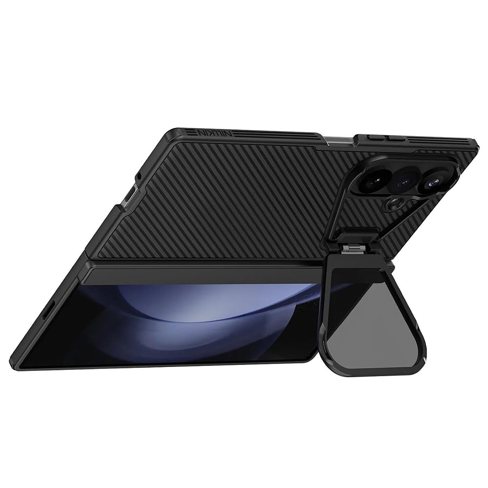 MagSafe Case for Samsung Galaxy Z Fold8 Ultra F976, Nillkin, CamShield Prop with Transparent Black Lens Cover, Black