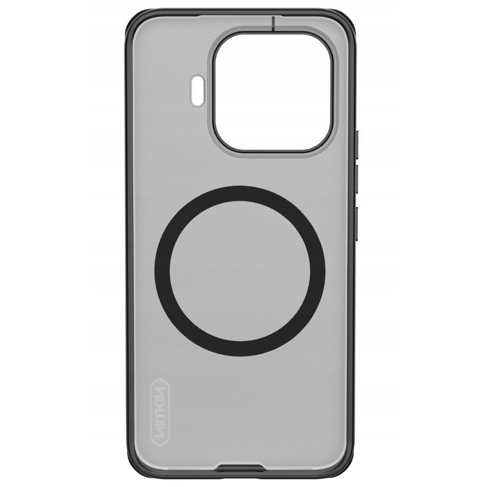MagSafe Case for Xiaomi 17T Pro, Nillkin, Super Shield Pro, Black Satin Transparent