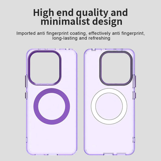 MagSafe Case for Xiaomi Redmi Note 14 5G, Techsuit, CandyCase, Purple