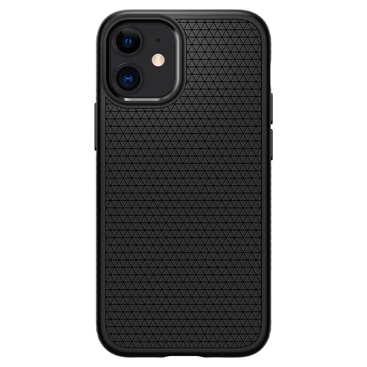 Case for Apple iPhone 12 / 12 Pro, Spigen, Liquid Air, Black