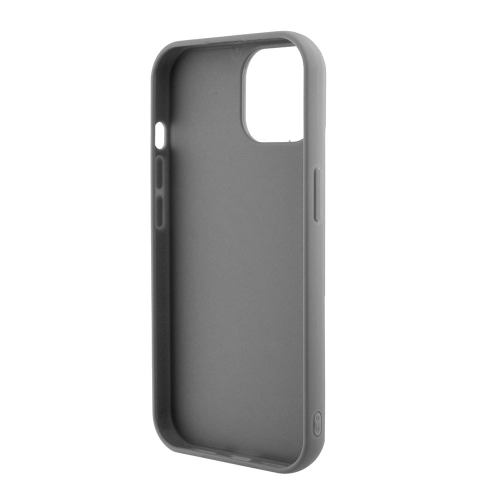 Case for Apple iPhone 15, Guess, Sequin Script Metal, Silver