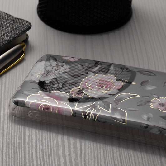 Case for Apple iPhone 15, Techsuit, Marble, Gray