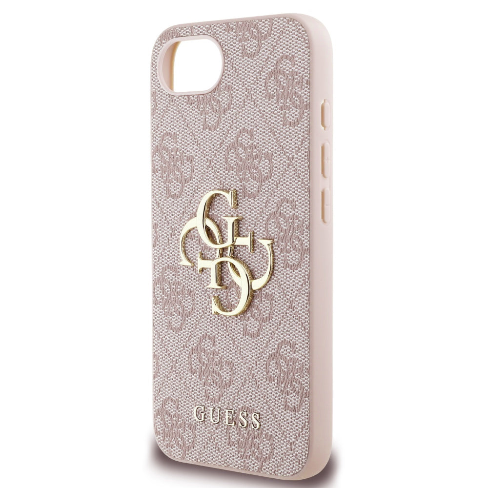 Case for Apple iPhone 17e / 16e, Guess, 4G Big Logo, Pink