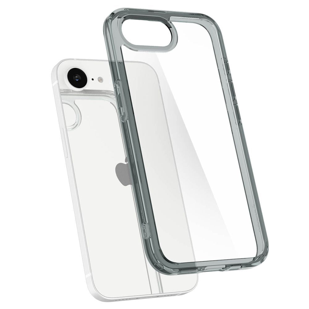 Case for Apple iPhone 17e / 16e, Spigen, Ultra Hybrid, Smoky ACS09531