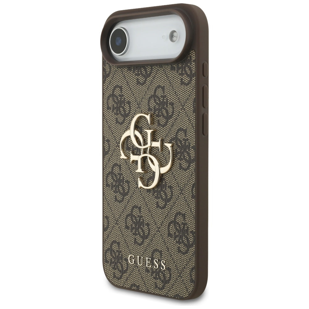 Case for Apple iPhone 17 Air, Guess, 4G Big Logo, Brown
