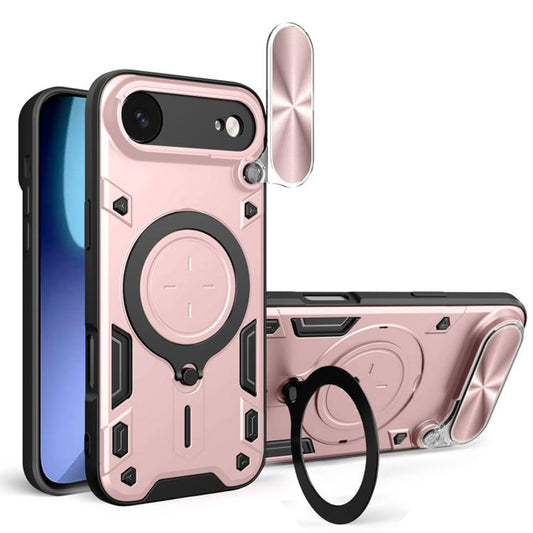 Case for Apple iPhone 17 Air, Techsuit, CamGuard Pro, Rose Gold