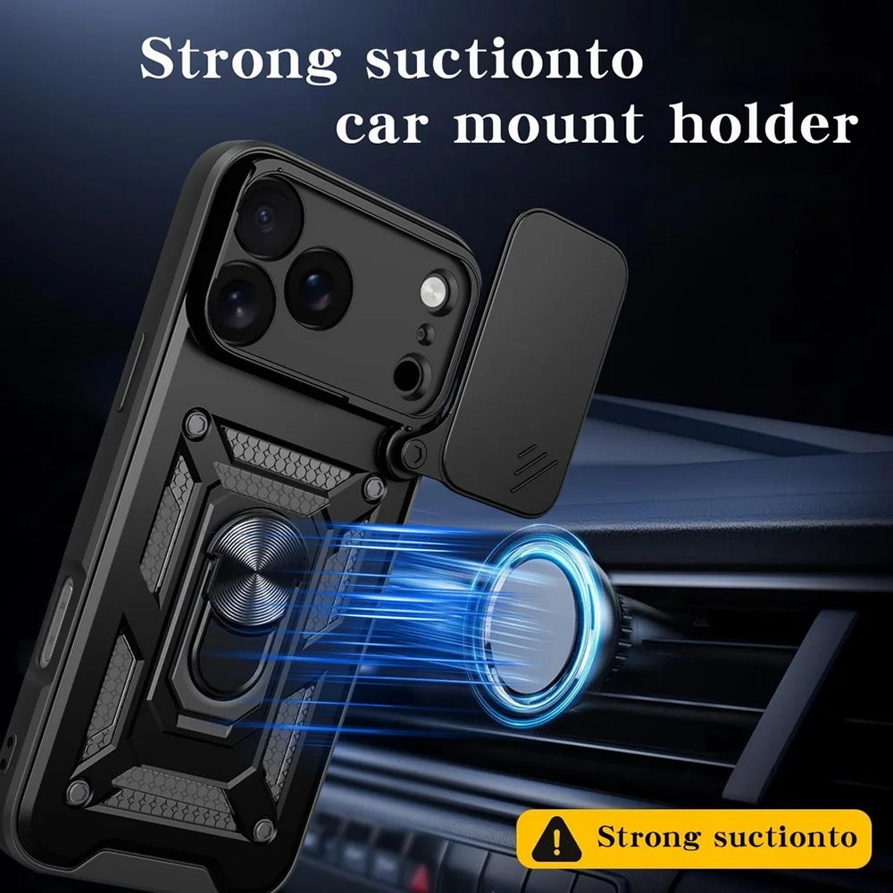 Case for Apple iPhone 17 Pro Max, Techsuit, CamShield, Blue