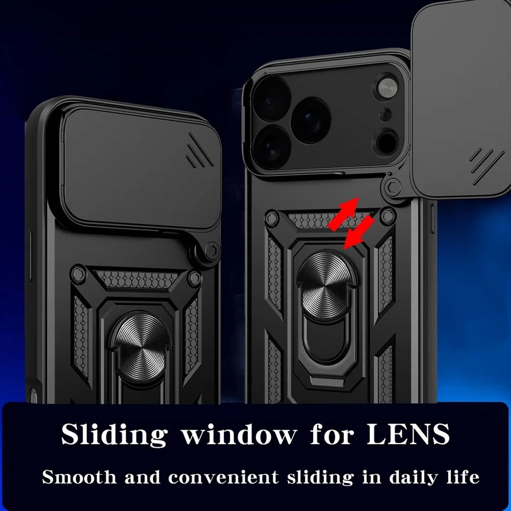 Case for Apple iPhone 17 Pro Max, Techsuit, CamShield, Blue