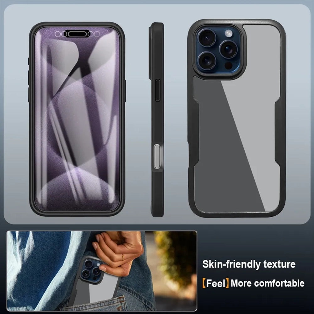 Case for Apple iPhone 17 Pro, Techsuit, ColorVerse 360, Blue