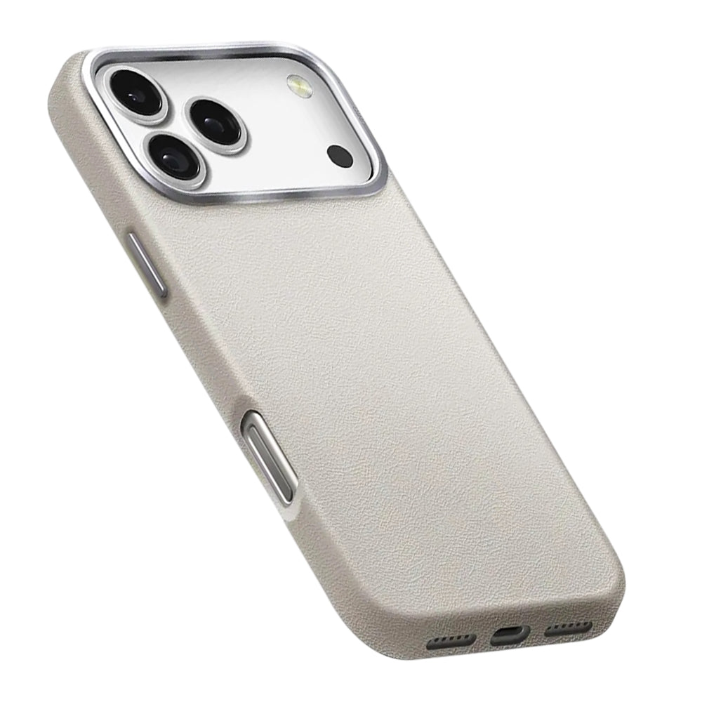 Case for Apple iPhone 17, UNIQ, Lyden Leatherette, Gray