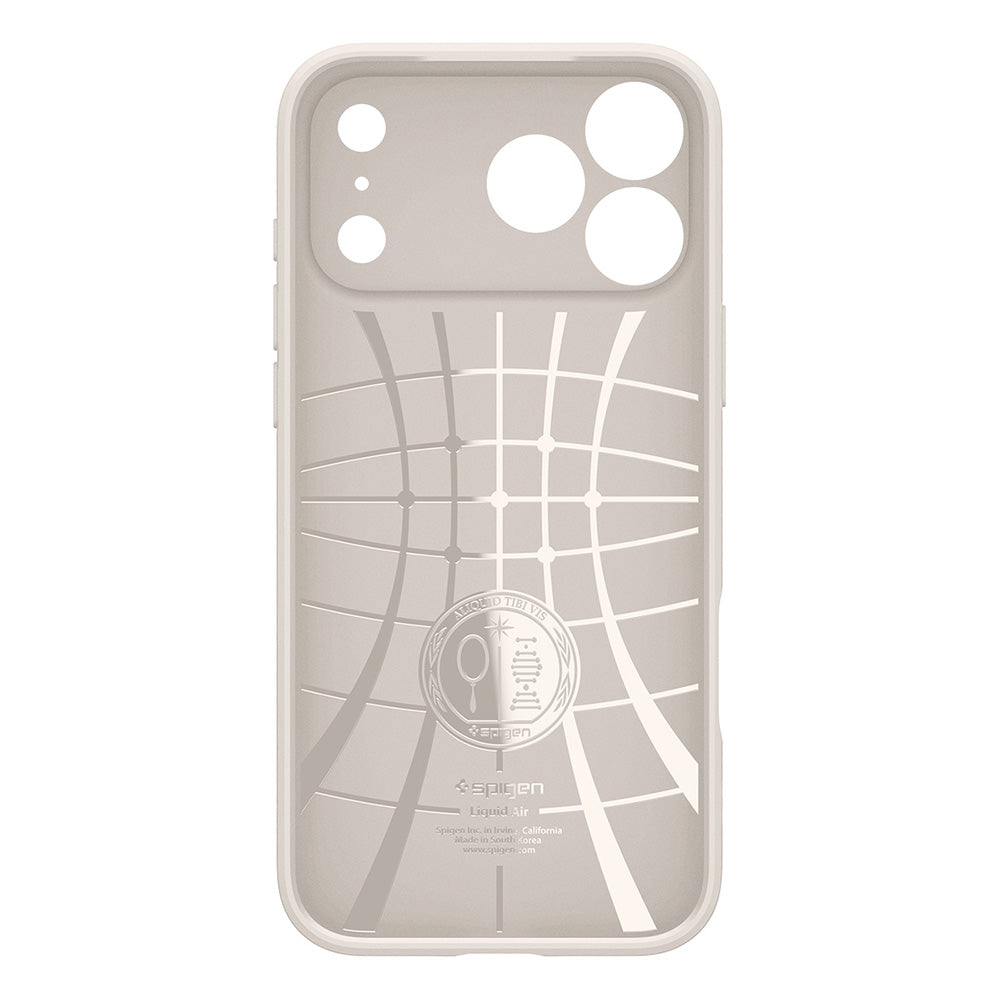 Case for Apple iPhone 18 Pro / 17 Pro, Spigen, Liquid Air, Beige ACS12152